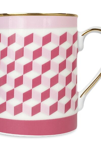 Baci Milano Firenze Mug Pembe