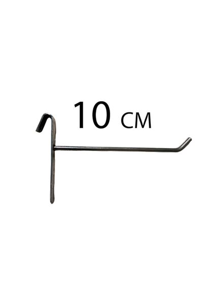 GRİDEKOR 100 bucăți, 10 cm, cârlig pentru plăci de sârmă vopsită, cârlig pentru raft, sârmă pentru plăci, sârmă pentru rafturi, sârmă pentru umerase