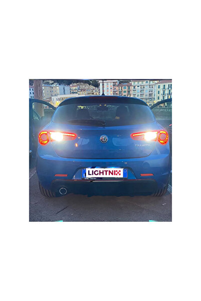 LIGHTNIX Alfa Guiletta İçin Premium Geri Vites LED Ampul P21W - Yüksek Parlak...