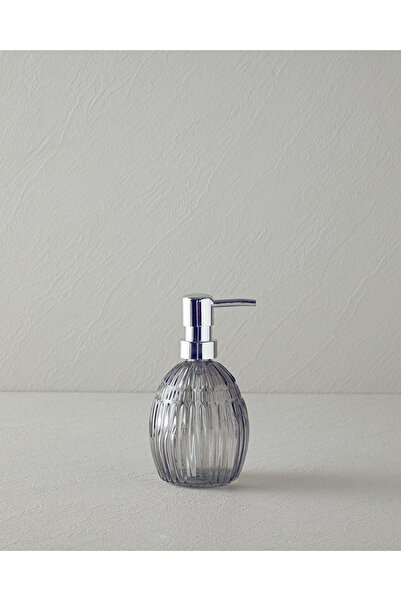 English Home Dozator de săpun lichid pentru baie din sticlă Pavia, antracit