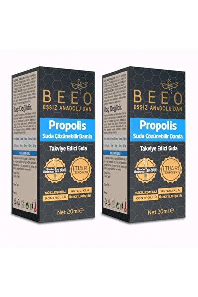 BEE'O Propolis Damla Su Bazlı 2'li