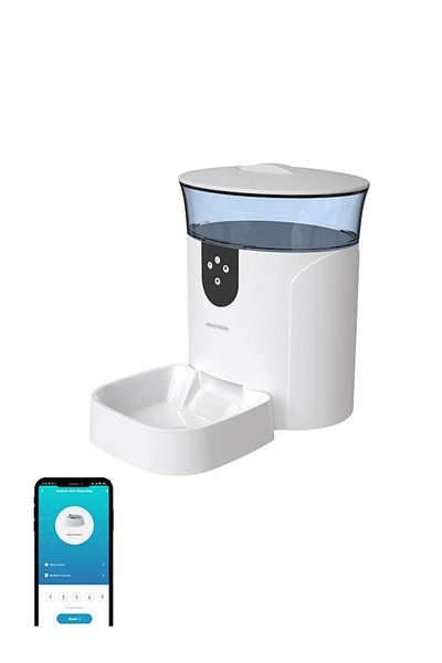 NEUTRON Voice Controlled Wifi Supported Smart Food Bowl 7 Liters - Smart Pet Feeder - Control via App