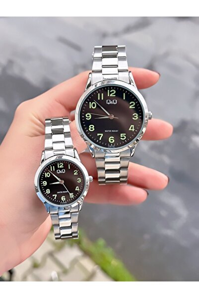 Q&Q Takım Kol Saati Sevgili Çift Saati Orjinal 2 Yıl Garantili Su Geçirmez