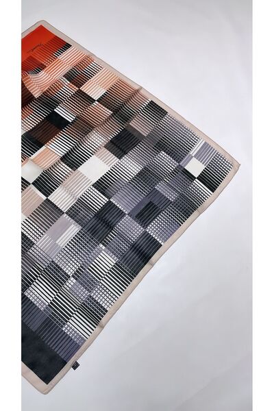 Onur وشاح - قماش فوال ناعم مخطط نموذج حجاب ملابس موضة منتجات جودة متجر جودة ا...