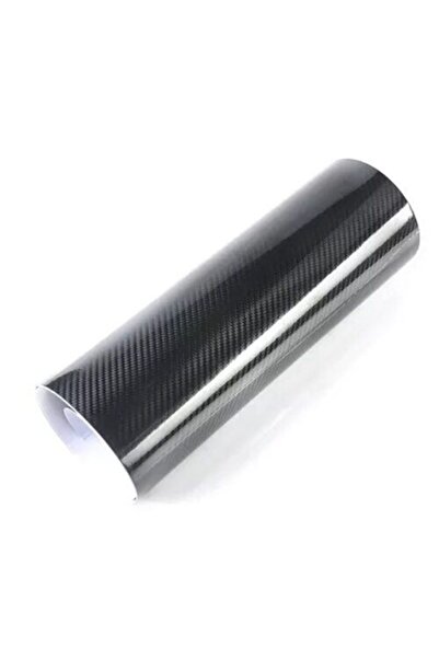 Temiz Pazar Folie de carbon 152x40 cm cu conducte de aer 5D și strat de prote...