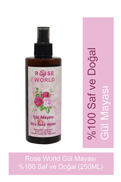 Roseworld Gül Mayası Suyu Aydınlatıcı Ve Gözenek Sıkılaştırıcı Tonik 250 Ml