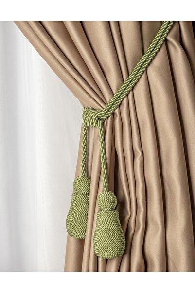 MEFAKS TEKSTİL Toplu Kordon Sarım Armut Model Braçol Yeşil