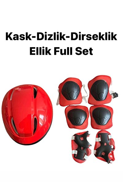 Shem Children's Helmet Knee Pad Elbow Pad Ellik Full Set Size M