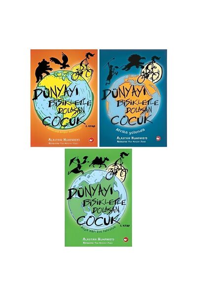 Beyaz Balina Yayınları Dünyayı Bisikletle Dolaşan Çocuk Seti