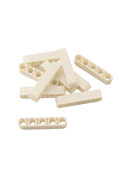 LEGO Technic Moc Custom Liftarm - 1X5 White, 6 Pieces to Send