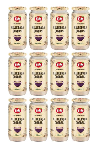 FİDE Fide Kelle Paça Çorbası 12 X 480 ml