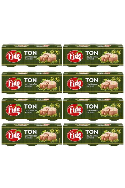 FİDE Fide Zeytinyağlı Ton Balığı 24 X 80 G