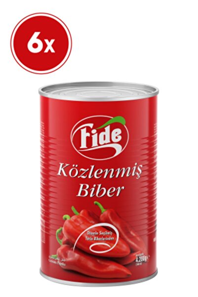 FİDE Fide Közlenmiş Biber 6 X 4200 G
