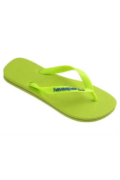Havaianas Brazil Logo Neon Green/Lime -4149370-7344
