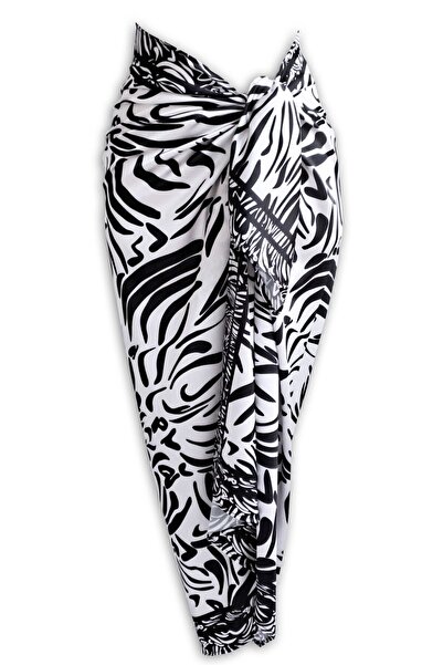 GODE Non Revealing, Silk Satin Pareo, Shawl.