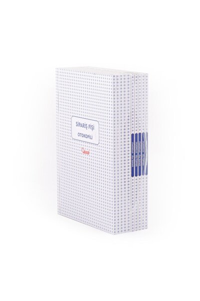 UYSAL A4 Sipariş Fişi Otokopili 2 Nüsha 50 Yaprak 10 Lu Paket