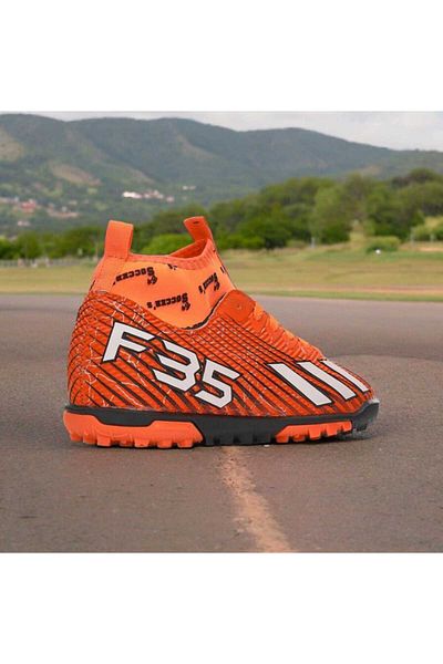 GGO Futbol Boys' Football Cleats - for Astroturf and Field, Sports Shoes with Socks
