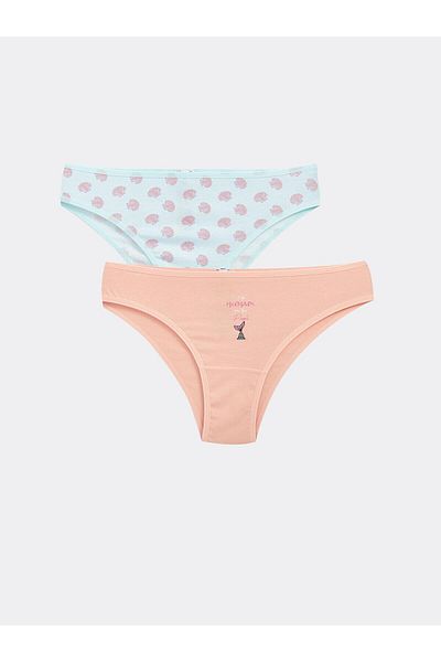 LC Waikiki Lcw Young Brazilian Printed Panties - Pack of 2