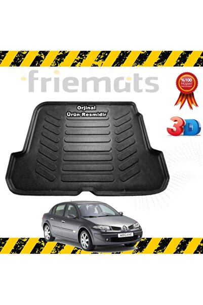 Friemats Renault Megane 2 Sedan 3d Bagaj Havuz Paspası 2004-2010 Arası