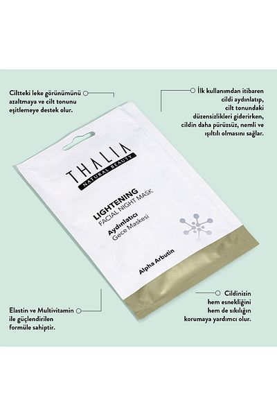Thalia Alpha Arbutin Night Mask to Help Remove Blemishes 15ml