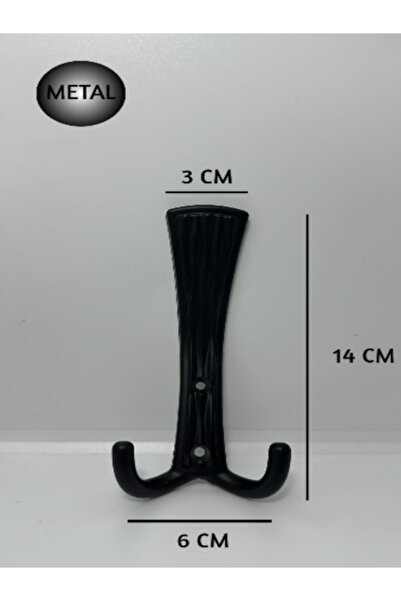 Genel Markalar Siyah Bade Portmanto Askı Siyah Dolap Askısı Vestiyer Mobilya ...