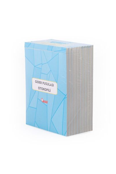 UYSAL A5 Otokopili 2 Nüsha Gider Pusulası (10 LU PAKET)
