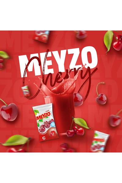 NAZO MEYZO VİŞNE AROMALI TOZ İÇECEK 24 LÜ 9 GR