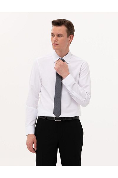 Pierre Cardin Ανδρικό πουκάμισο - Slim Fit, Μακρύ μανίκι, Basic Model