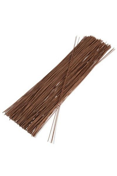 adin tasarım Σύρμα λουλουδιών 100 τμχ 40 cm Μεγάλο σύρμα λουλουδιών ζαχαροπλαστικής 40 cm Καφέ σύρμα λουλουδιών Σύρμα κατασκευής λουλουδιών