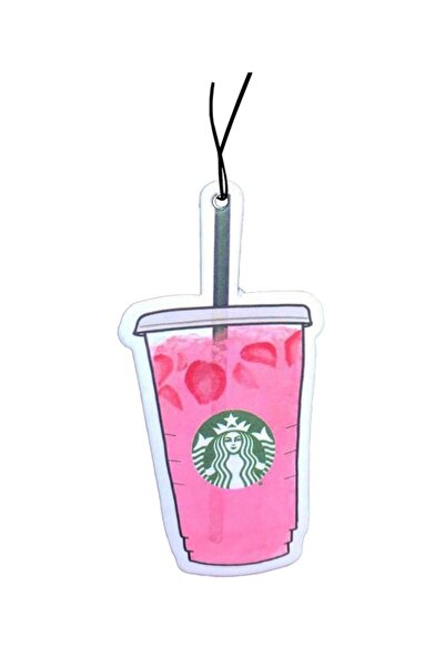 Binegger Pembe Starbucks Tasarımlı Oto Kokusu