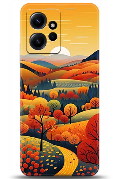 adveksiyon Xiaomi Redmi Note 12 Case Hd Printed Case - Followed Institution 5356