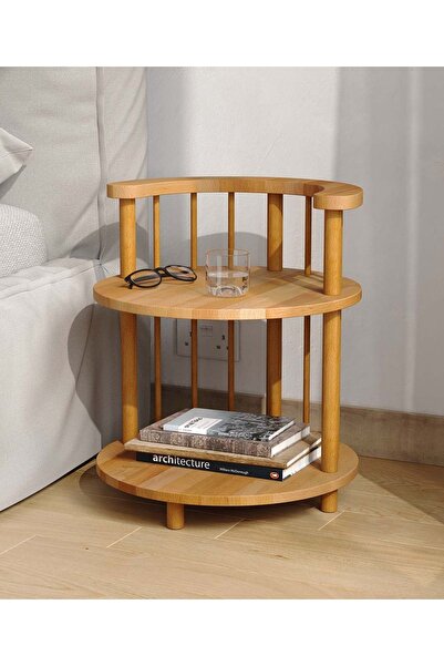 woodizy Doğal Masif Ahşap İris C Komodin