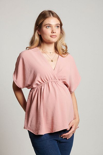 LYN MAMA Bluză Dusty Rose Olivia