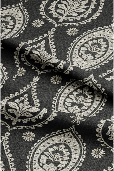 CANİLA Digital Printed Background Curtain Single Wing 140 X 270 cm Edge Fold Stitched