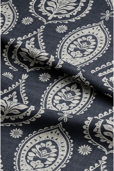CANİLA Digital Printed Background Curtain Single Wing 140 X 270 cm Edge Fold Stitched