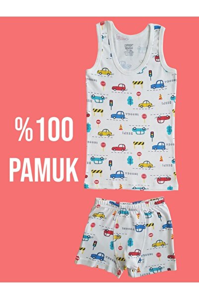 Çamaşır Bahçesi Σετ Athlete-Boxer για αγόρι - 100% βαμβάκι, αραβικό σχέδιο, ε...