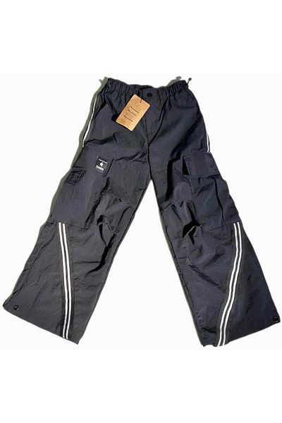 Puledro Striped Unisex Children's Cargo Pants
