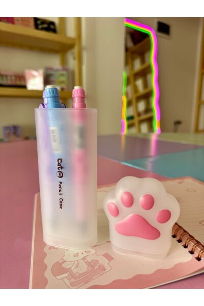 sisa.art Patili Kalem Kutu Patili Kalemlik (1 adet Kalemkutu)