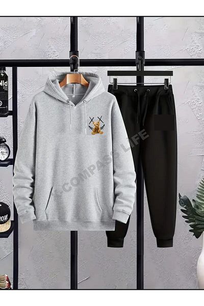 x-compass life Unisex Σετ ESOFMAN - Carpili Panda Printed