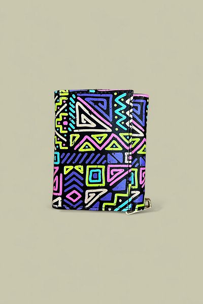 Mevo Patterned Young Wallet with Paper Money and Card Holder Compartment
