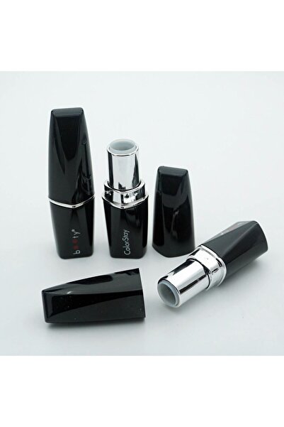 D&B YOL أحمر الشفاه (10 قطع) بلسم الشفاه الأسود الفارغ