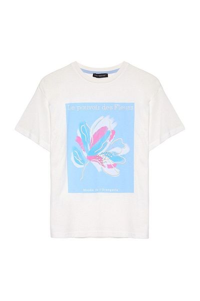 Quzu T-Shirt with Embroidery Detail and Stone Accessories