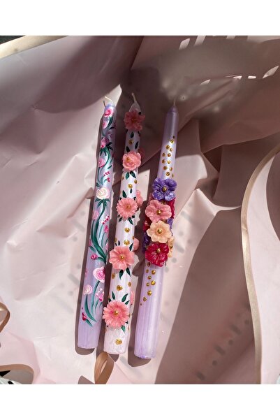 STUDIO SOI CANDLE&MORE LILACUNIVERSE ŞAMDAN MUMU SETİ