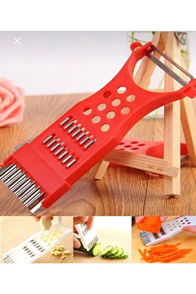 MİMOZA PARK 5 in 1 Çok Fonksiyonlu Sebze Meyve Soyucu Dilimleyici 5 in 1 Rende Sarımsak Ezici