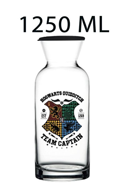 Paşabahçe 43824 Cam 1260cc Harry Potter Hogwarts Quidditch Kapaklı Karaf Başu...