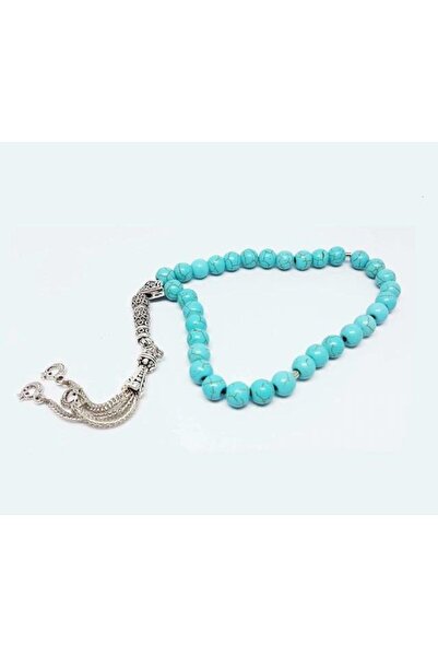 PİGADO Куля з трьома бахромами, фіолетово-бірюзовий натуральний камінь, чотки