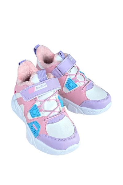 TOM Toms Girl's Colorful Lightweight Sports Shoes with Fur Inside