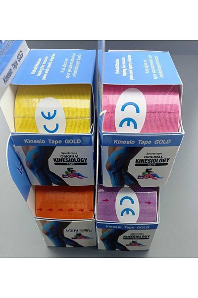 Hemdem Medikal VZN KINESIO TAPE PAIN BAND 5M*5CM LILA
