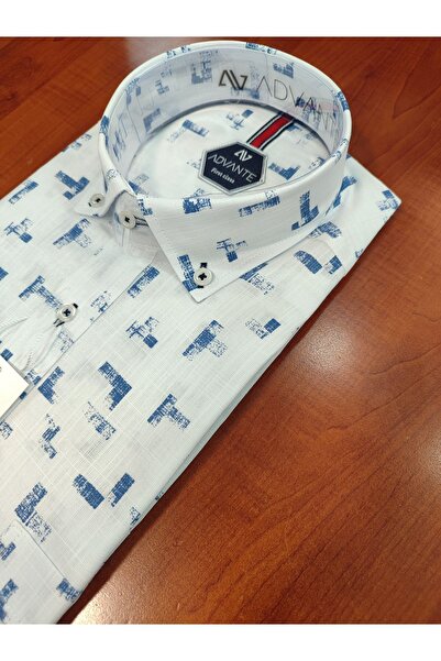ADVANTE Güncüoglu 100% Cotton - Men's Short Sleeve and Pocket Shirt 1, Quality Classic