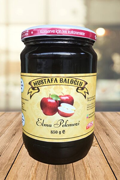 Mustafa Baloğlu Bal Ürünleri Elma Pekmezi (ORGANİK- EV YAPIMI) 850 gr